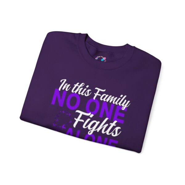 In this Family No One Fights Alone Sweatshirt - Image 8