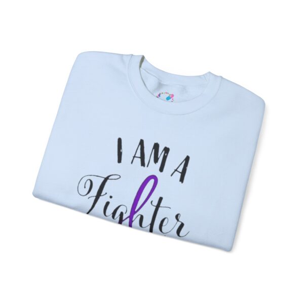 "I'm a Fighter" Fibromyalgia Warrior Sweatshirt - Image 8