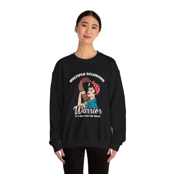 MS Warrior – Not for the Weak Sweatshirt - Image 2