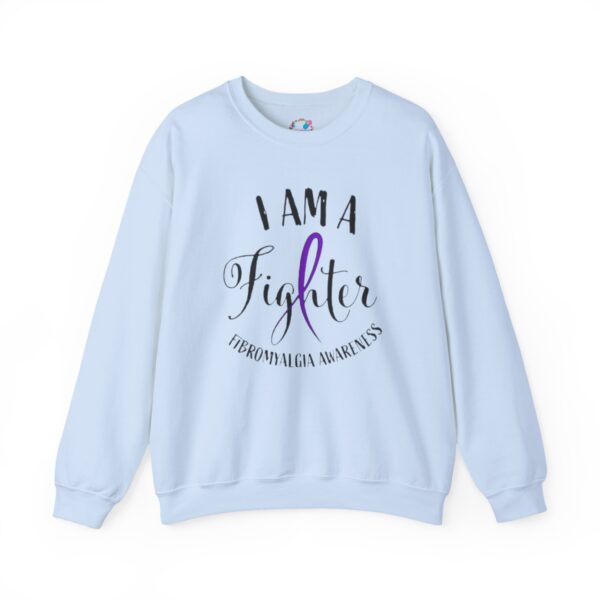 "I'm a Fighter" Fibromyalgia Warrior Sweatshirt - Image 7