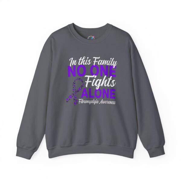 In this Family No One Fights Alone Sweatshirt - Image 4