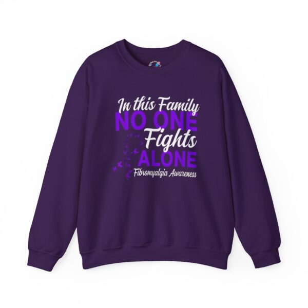 In this Family No One Fights Alone Sweatshirt - Image 7