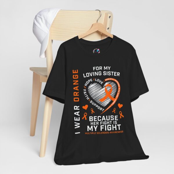 I'm Wearing Orange for My Sister T-Shirt - Image 2