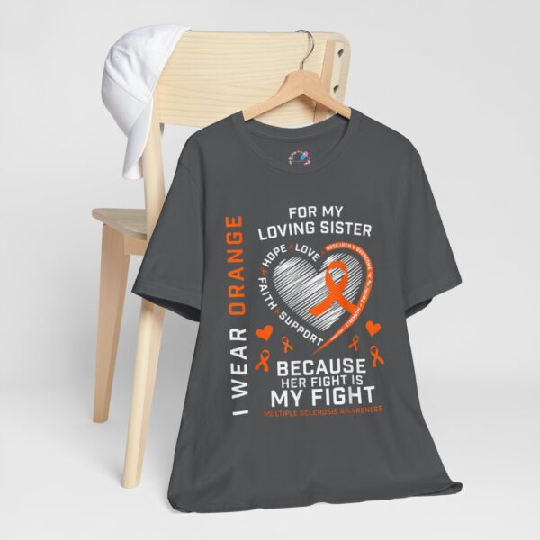I'm Wearing Orange for My Sister T-Shirt - Image 6