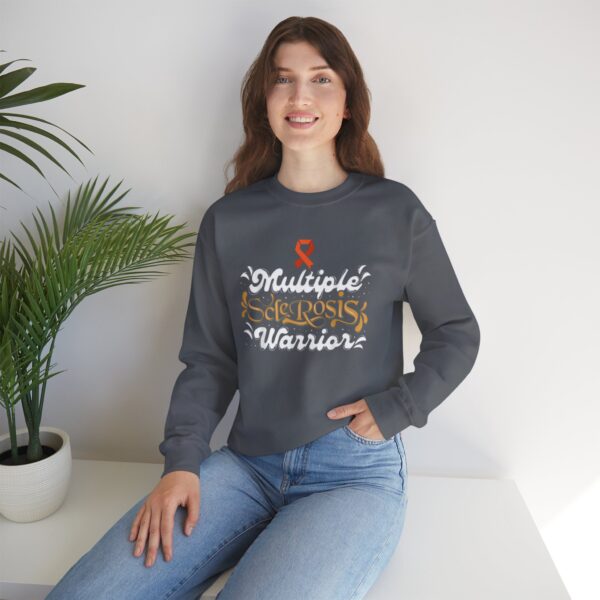 "Multiple Sclerosis Warrior" Sweatshirt - Image 6