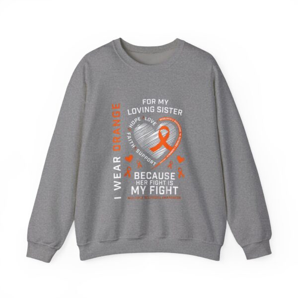 I'm Wearing Orange for My Sister Sweatshirt - Image 4
