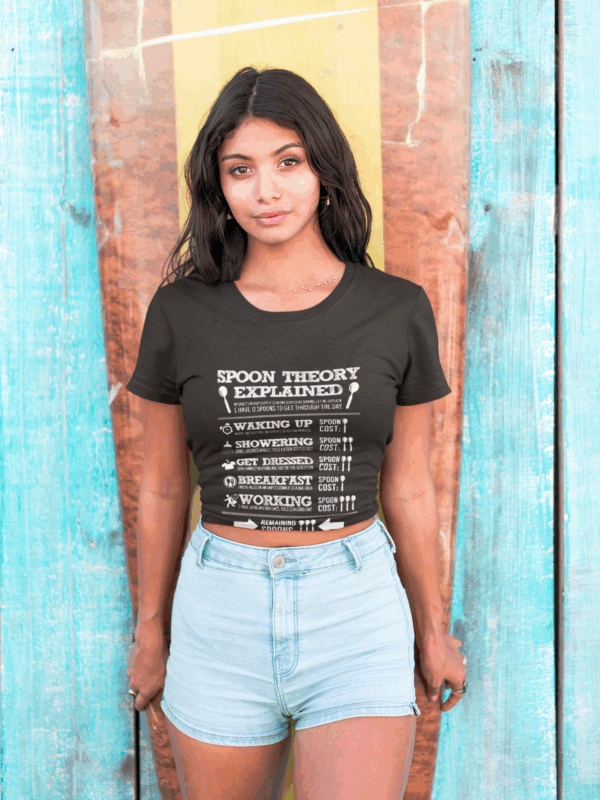 Spoon Theory Explained T-Shirt - Image 2
