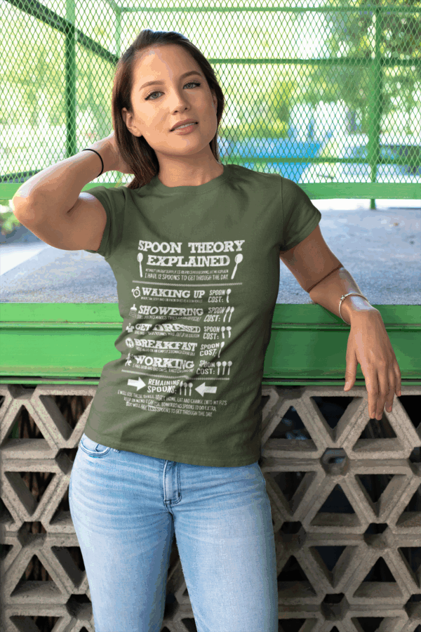 Spoon Theory Explained T-Shirt - Image 3