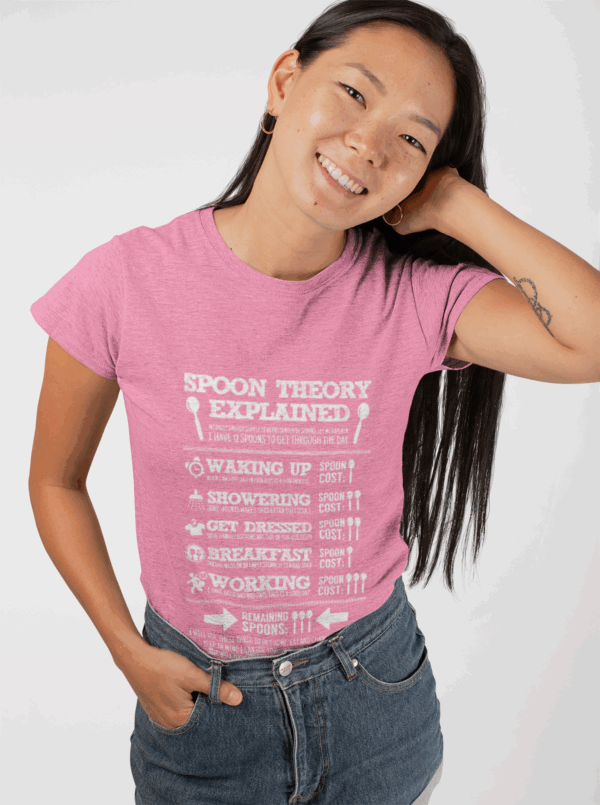 Spoon Theory Explained T-Shirt - Image 6