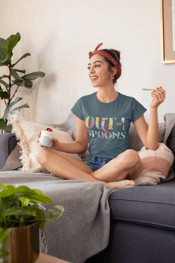 Out of Spoons T-Shirt - Image 5