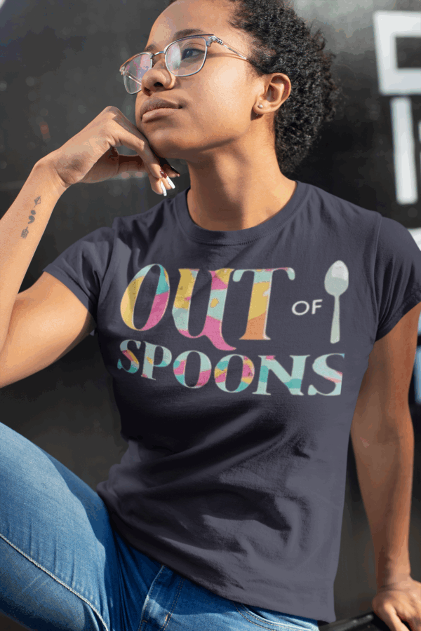 Out of Spoons T-Shirt - Image 6
