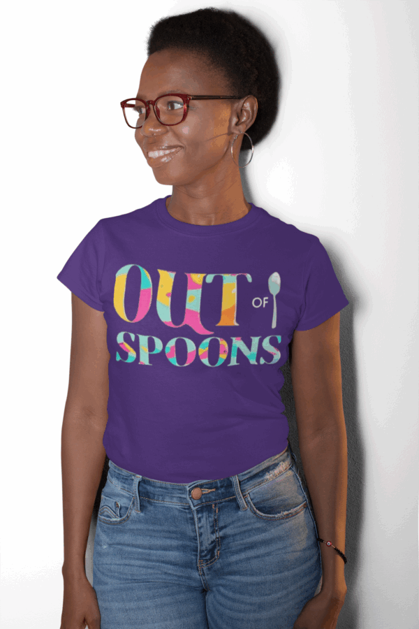 Out of Spoons T-Shirt - Image 7