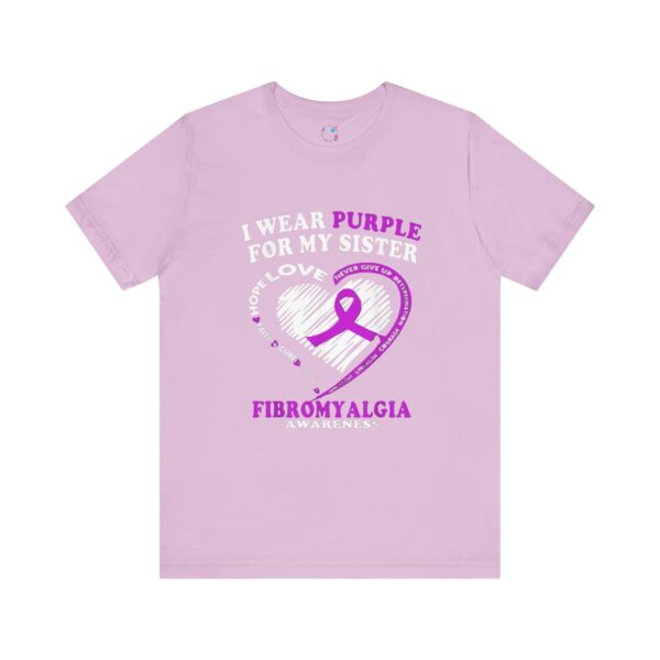 I Wear Purple for My Sister T-Shirt - Image 8