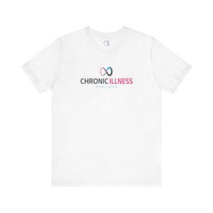 Chronic Illness Community T-Shirt | Infinity Symbol | Spoon Theory Support | Disability Awareness Gift | Chronic Illness Gift | Support Tee