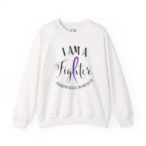 "I'm a Fighter" Fibromyalgia Warrior Sweatshirt