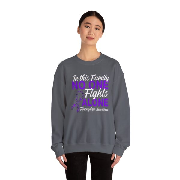 In this Family No One Fights Alone Sweatshirt - Image 6