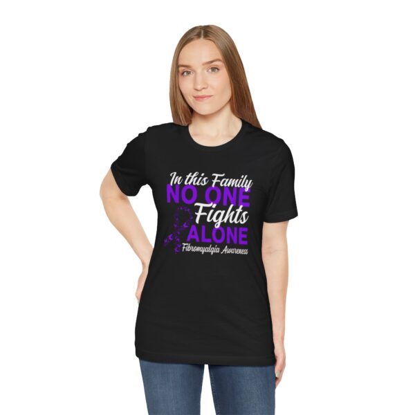 In This Family No One Fights Alone T-'Shirt - Image 3