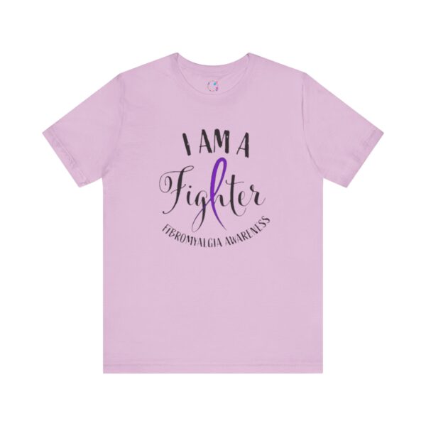 "I'm a Fighter" Fibromyalgia Warrior T-Shirt - Image 9