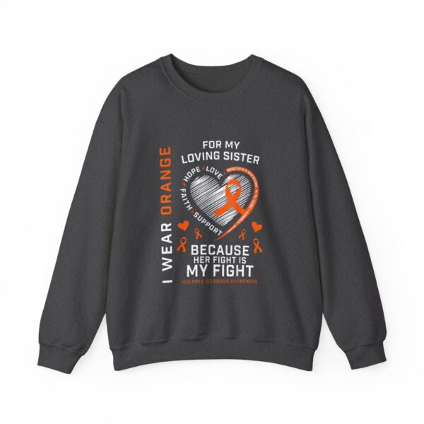 I'm Wearing Orange for My Sister Sweatshirt - Image 7