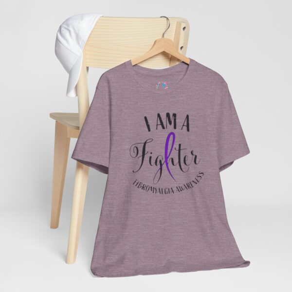 "I'm a Fighter" Fibromyalgia Warrior T-Shirt - Image 14