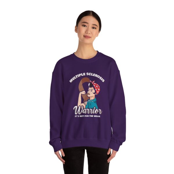 MS Warrior – Not for the Weak Sweatshirt - Image 8