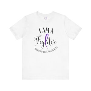"I'm a Fighter" Fibromyalgia Warrior T-Shirt