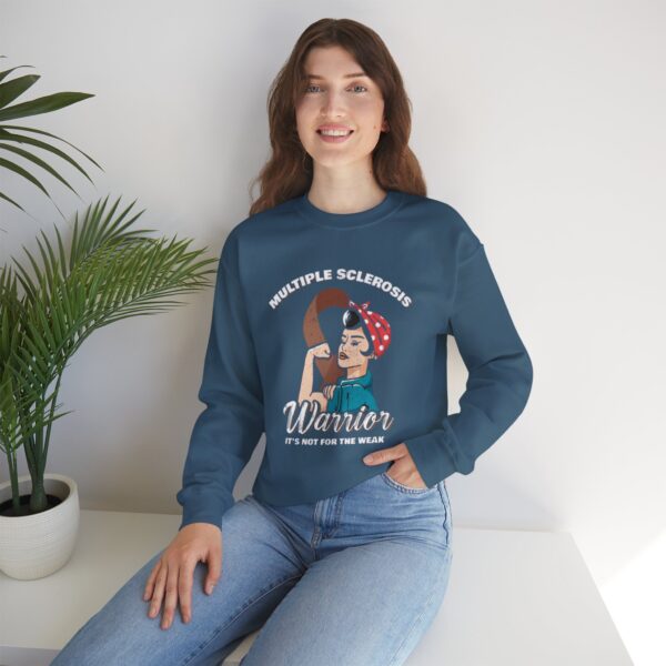MS Warrior – Not for the Weak Sweatshirt - Image 6