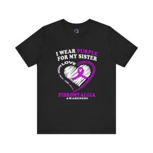 I Wear Purple for My Sister T-Shirt