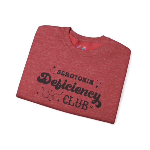 Serotonin Deficiency Club Sweatshirt - Image 31