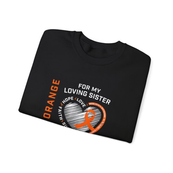 I'm Wearing Orange for My Sister Sweatshirt - Image 2