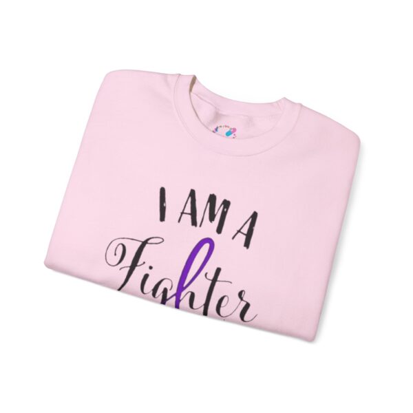 "I'm a Fighter" Fibromyalgia Warrior Sweatshirt - Image 11