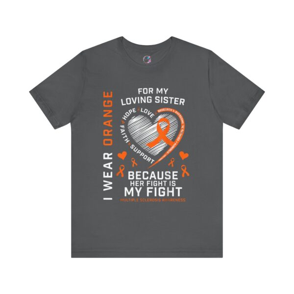 I'm Wearing Orange for My Sister T-Shirt - Image 5